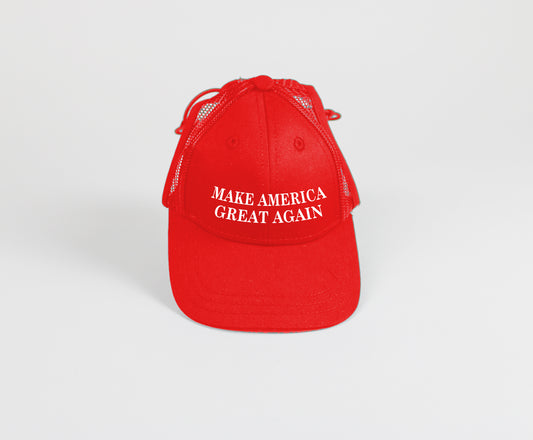 Make America Great Again (MAGA) Dog Baseball Cap