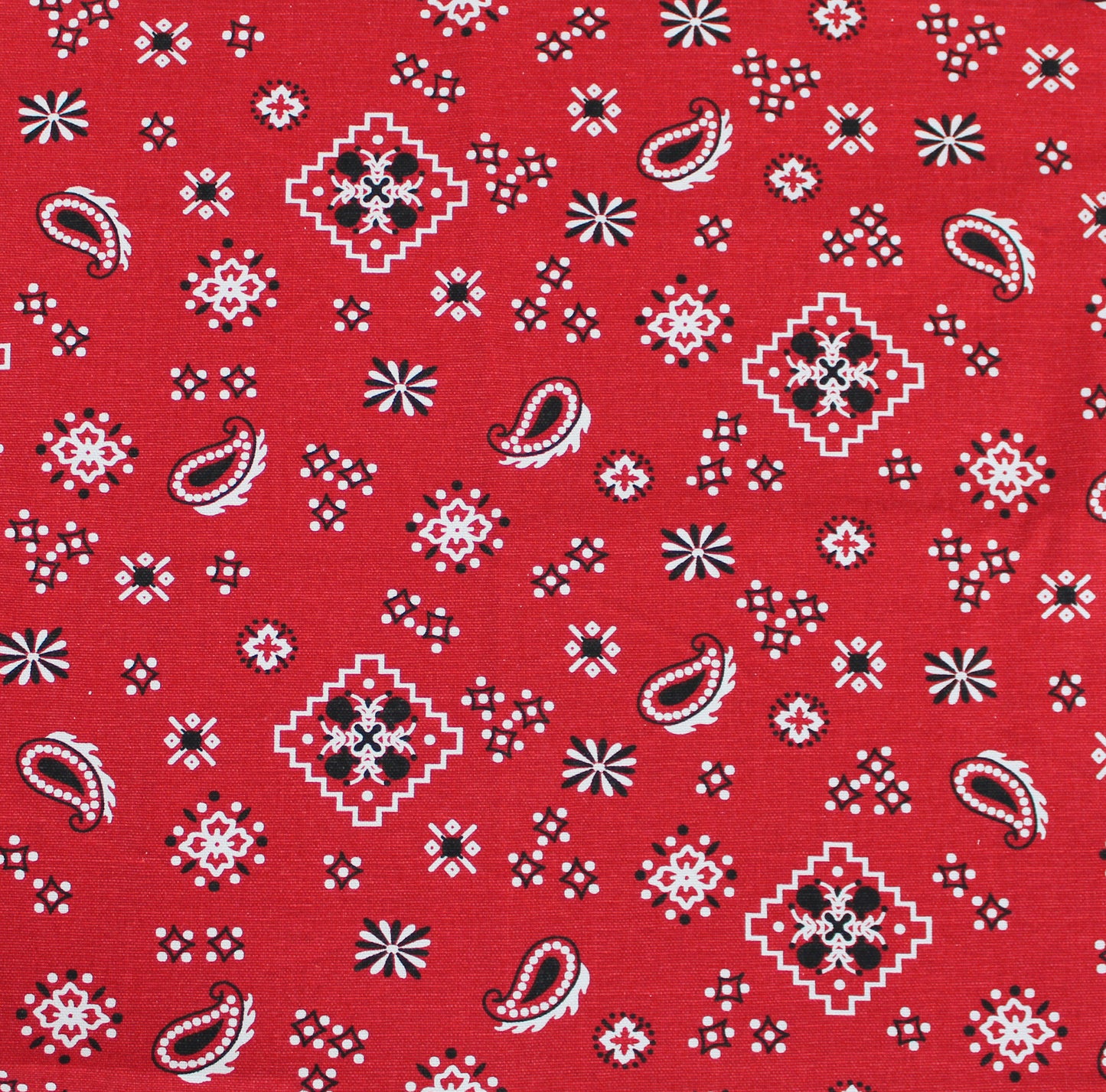 Red Bandana Bucket Hat