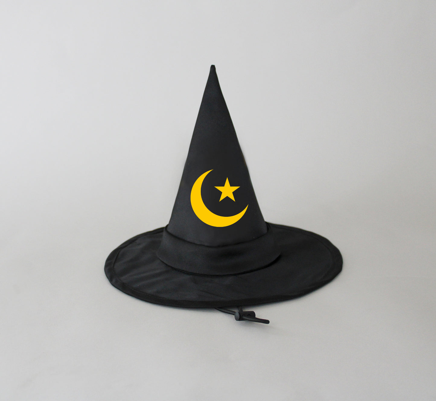 Celestial Spell Dog Witch Hat – Golden Moon & Star