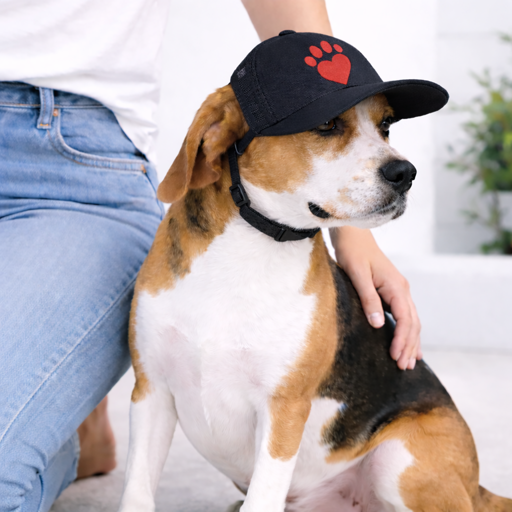 Paw/Heart Baseball Hat