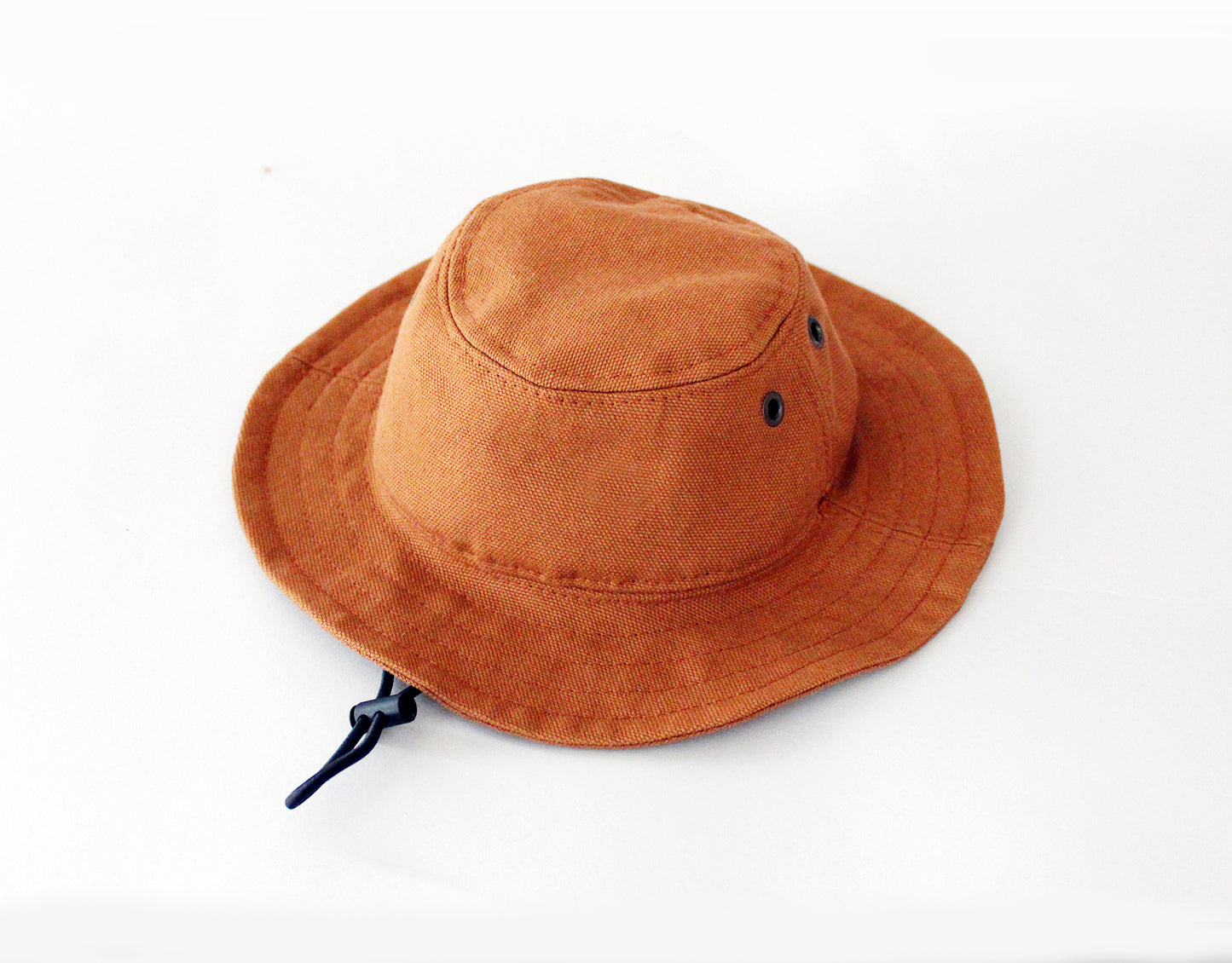 Dog Bucket Hat British Khaki Canvas