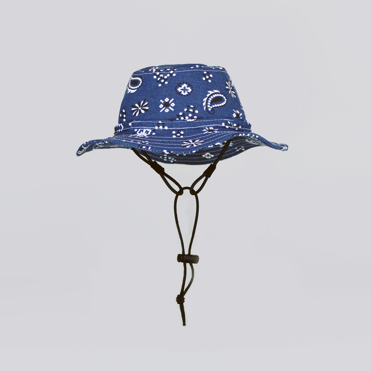 Blue Bandana Bucket Hat