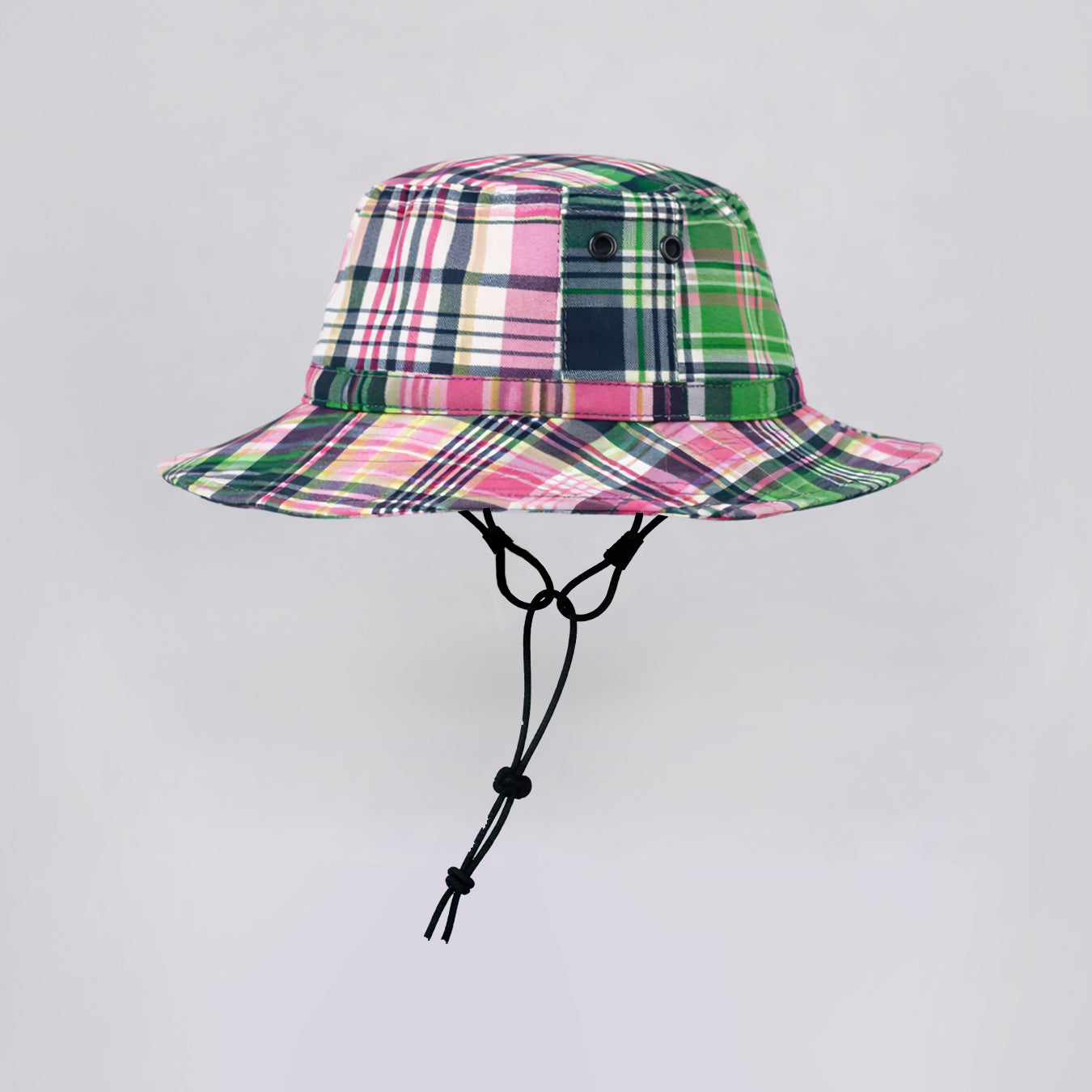 Patchwork Madras Bucket Hat